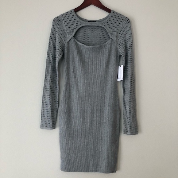GUESS Gray Dress - Picture 1 of 4